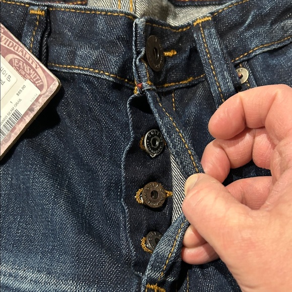 NWT Cult Of Individuality SAMPLE Rebel Straight Selvedge Denim Jeans C239 - Picture 6 of 11